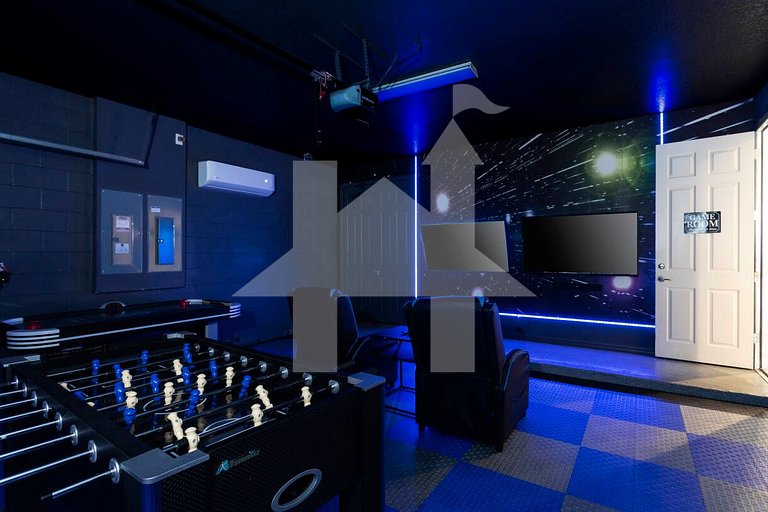 Casa Familiar c/ Piscina 9 Quartos Perto Disney