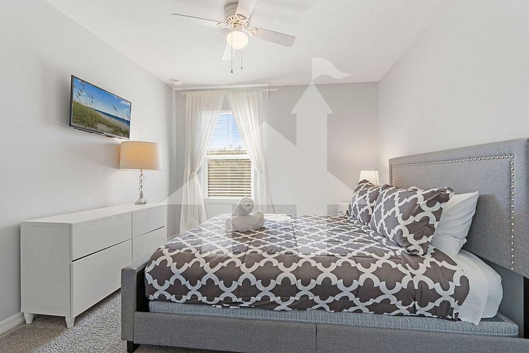 Casa de Férias Perto da Disney - 4 Quartos