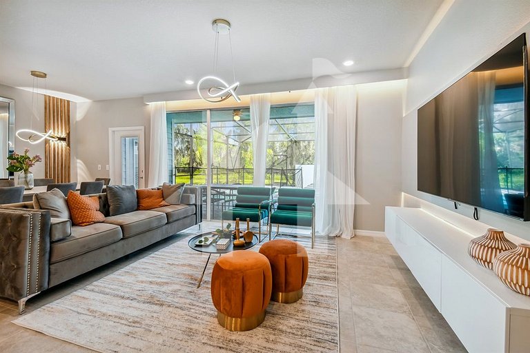 Casa de Férias Perto da Disney - 5 Quartos