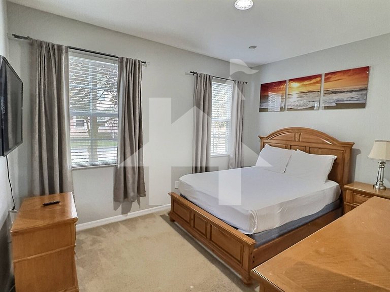 Casa de Férias Perto da Disney - 4 Quartos