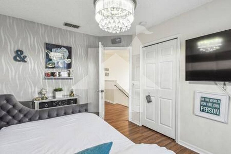 Casa de Férias Perto da Disney - 4 Quartos