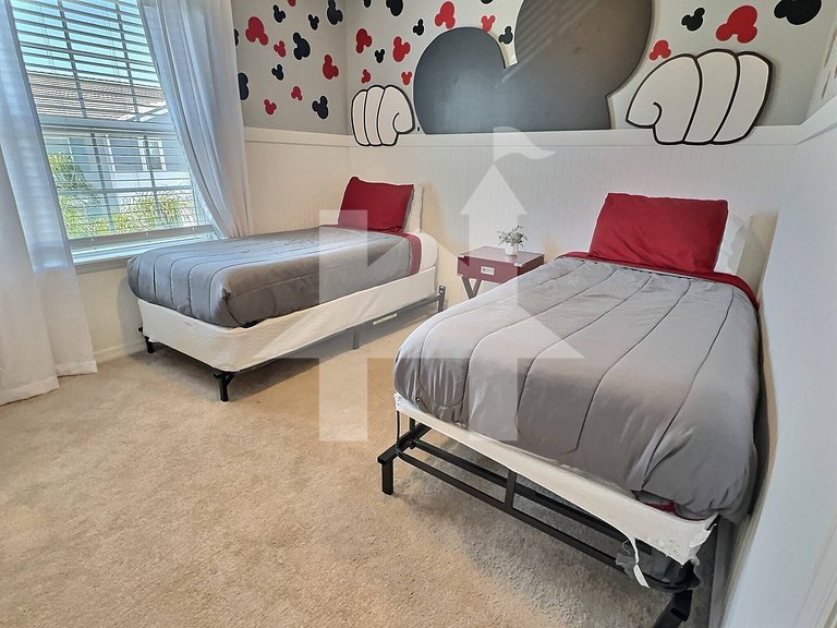 Casa de Férias Perto da Disney - 5 Quartos