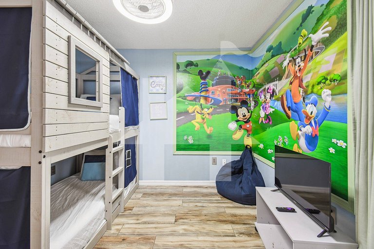 Casa de Férias Perto da Disney - 5 Quartos