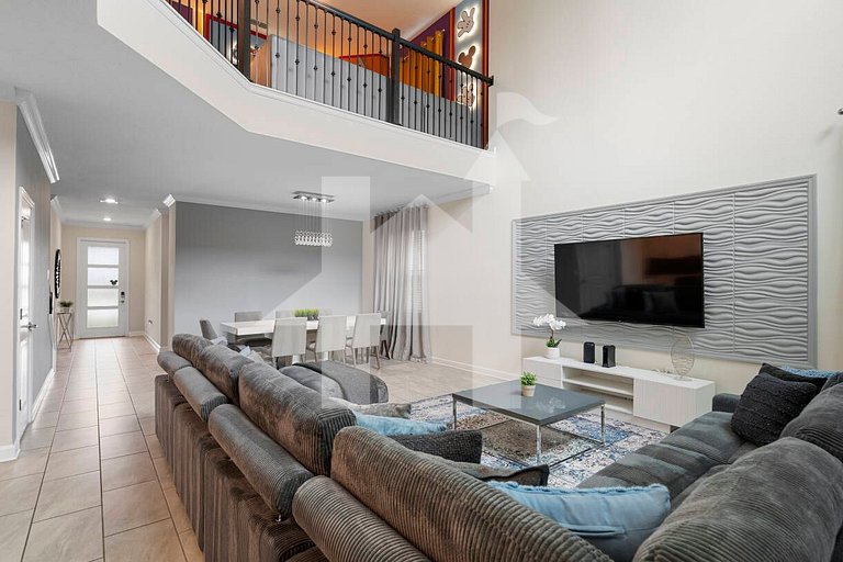 Storey Lake 5BR Themed Villa –10 min to Disney