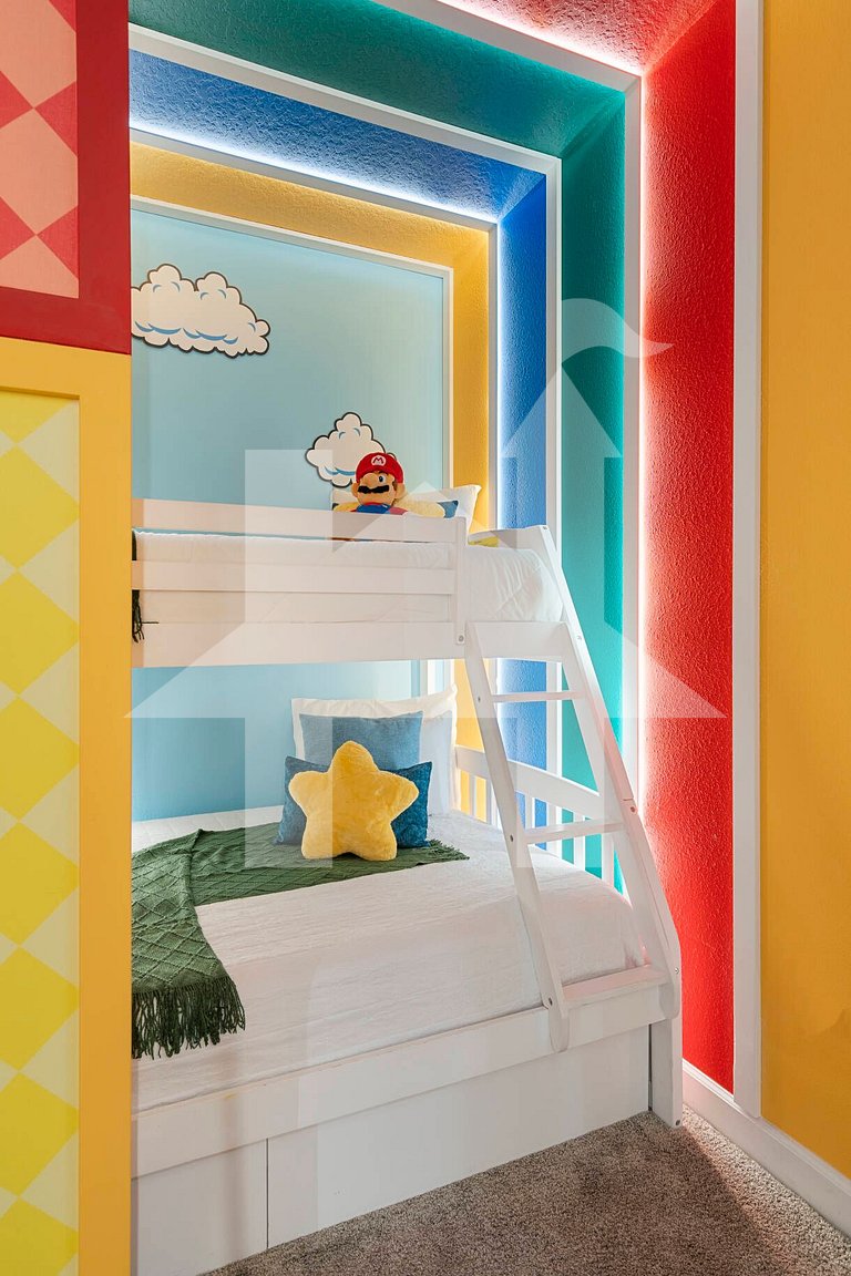 Storey Lake 5BR Themed Villa –10 min to Disney