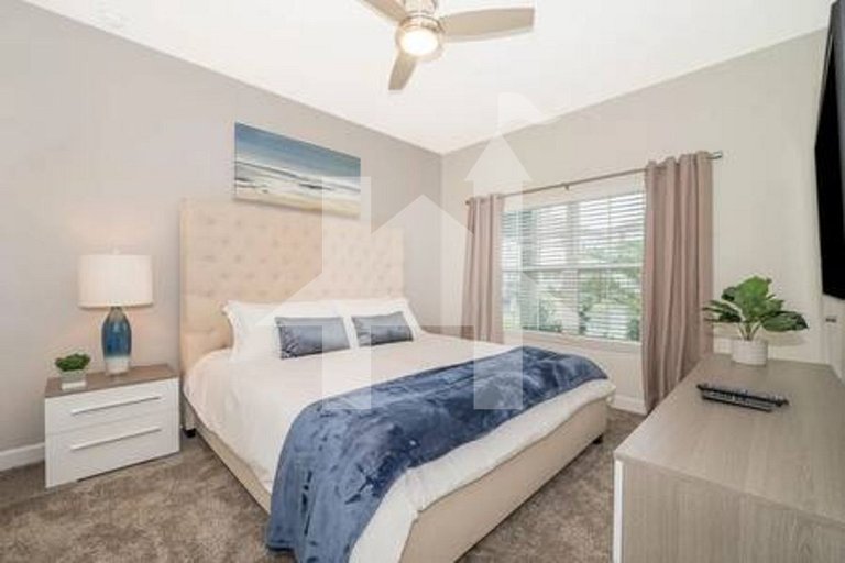 Casa de Férias Perto da Disney - 4 Quartos