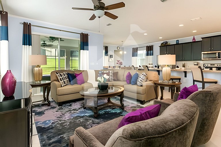 Vacation Home Near Disney, 6 bedrooms