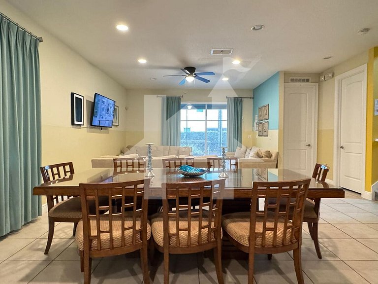 Casa 8Q c/ Piscina e Spa — Perto da Disney