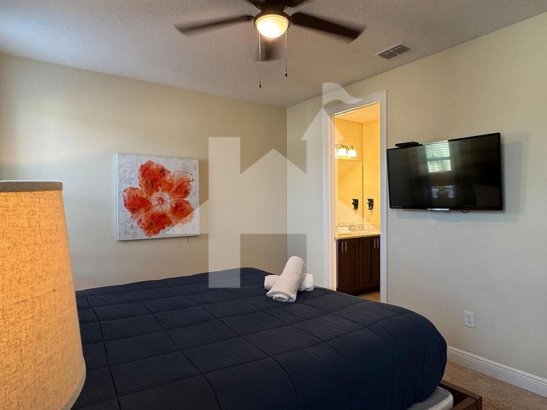 Casa 8Q c/ Piscina e Spa — Perto da Disney