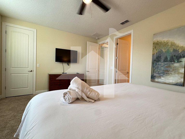 Casa 8Q c/ Piscina e Spa — Perto da Disney