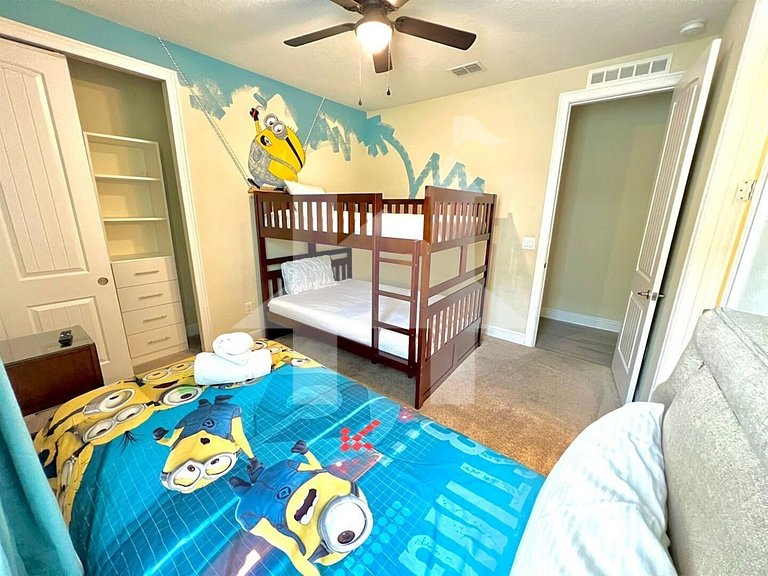 Casa 8Q c/ Piscina e Spa — Perto da Disney