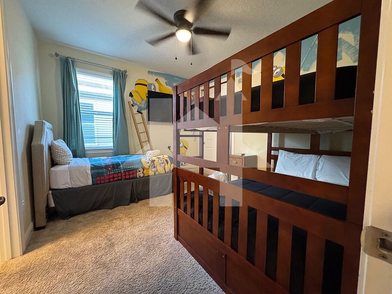 Casa 8Q c/ Piscina e Spa — Perto da Disney