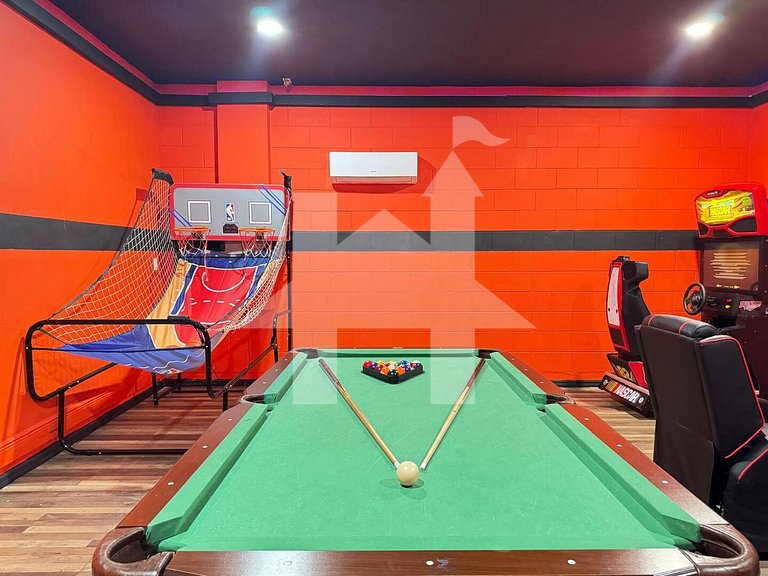 Casa 8Q c/ Piscina e Spa — Perto da Disney