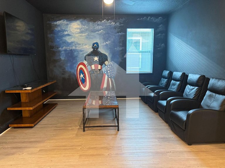 Casa 8Q c/ Piscina e Spa — Perto da Disney