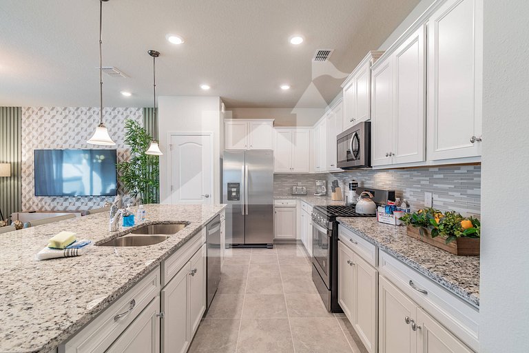 Casa de Férias Perto da Disney - 5 Quartos