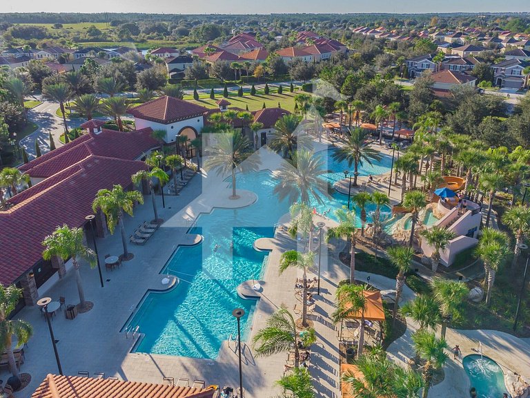 Casa de Férias Perto da Disney - 5 Quartos