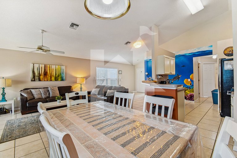 Casa de Férias Perto da Disney - 4 Quartos