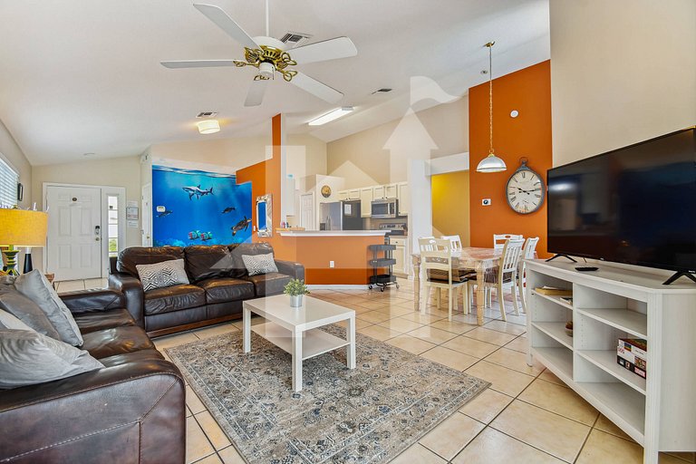 Casa de Férias Perto da Disney - 4 Quartos