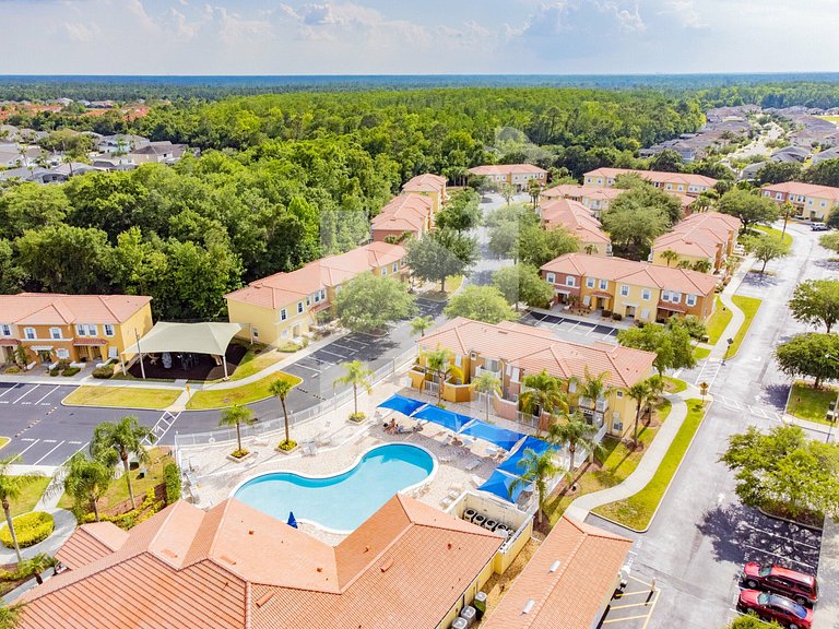 Casa de Férias Perto da Disney - 4 Quartos