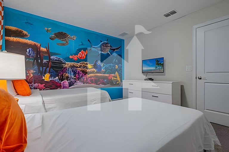 Casa 8Q c/ Piscina, Cinema e Game Room