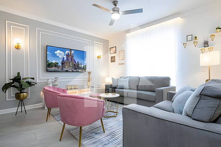 Disney 4BR Home w/ Pool + Themed Bedrooms