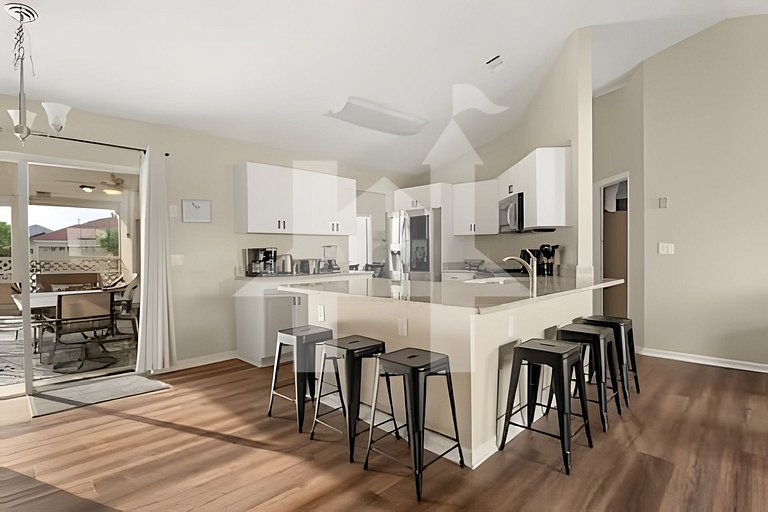 Casa 4Q c/ Piscina e Game Room – Perto Disney