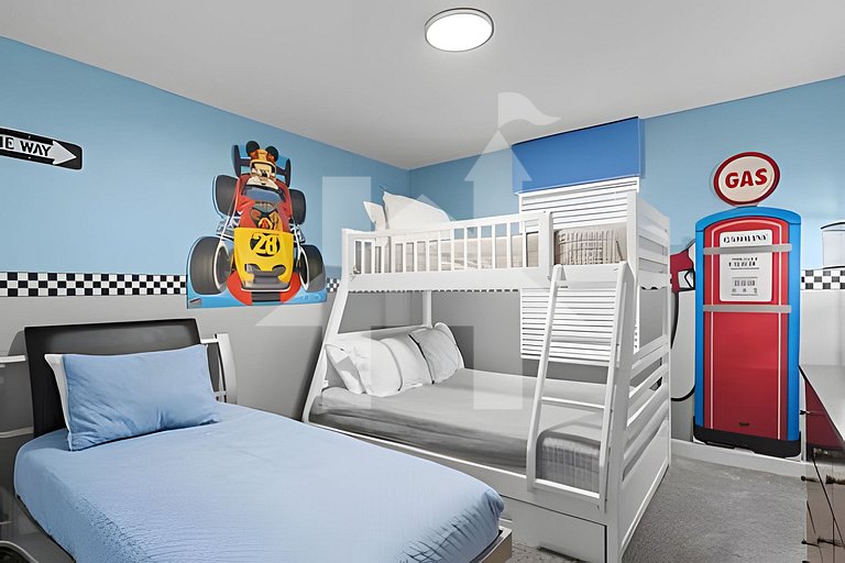 Disney 4BR w/ Pool + Themed Rooms in Storey Lake