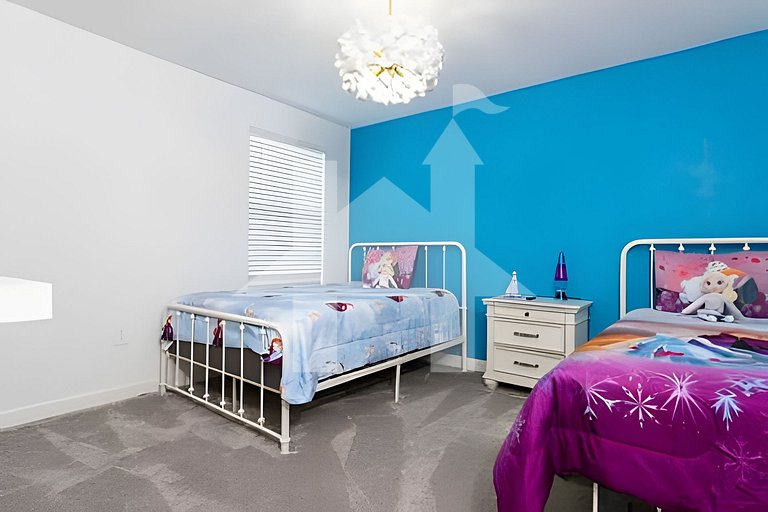 Casa 9Q c/ Piscina e Game Room – Perto Disney