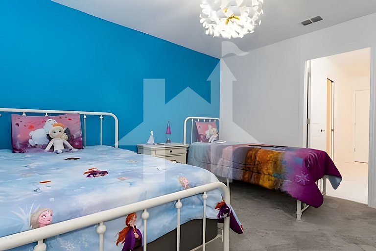 Casa 9Q c/ Piscina e Game Room – Perto Disney