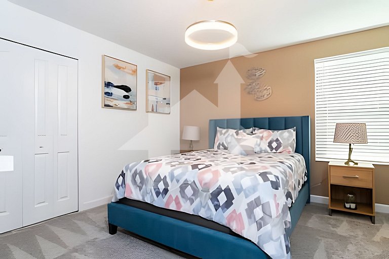 Casa 9Q c/ Piscina e Game Room – Perto Disney