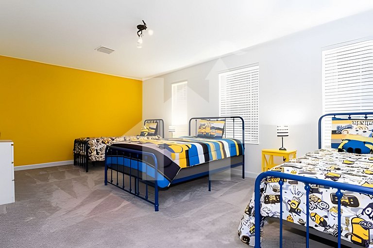 Casa 9Q c/ Piscina e Game Room – Perto Disney