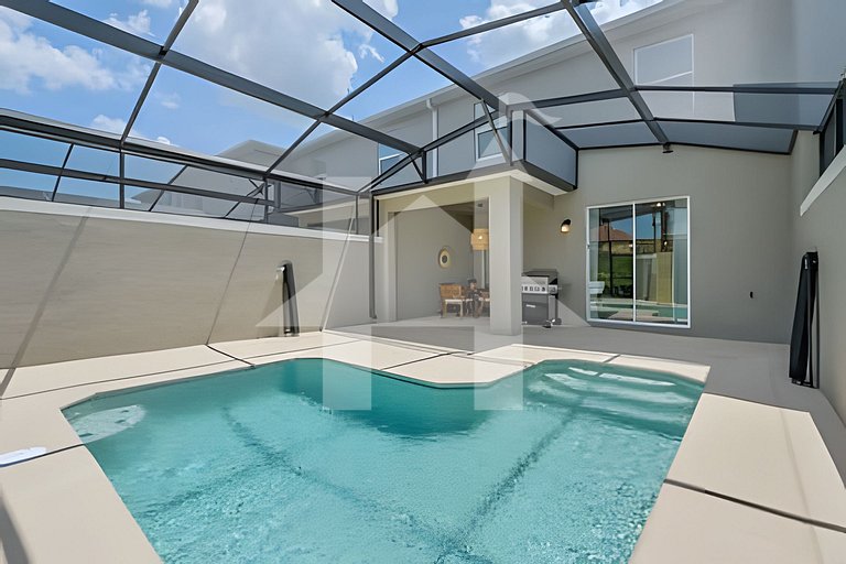 Casa 4Q Storey Lake c/ Piscina e Quartos Disney