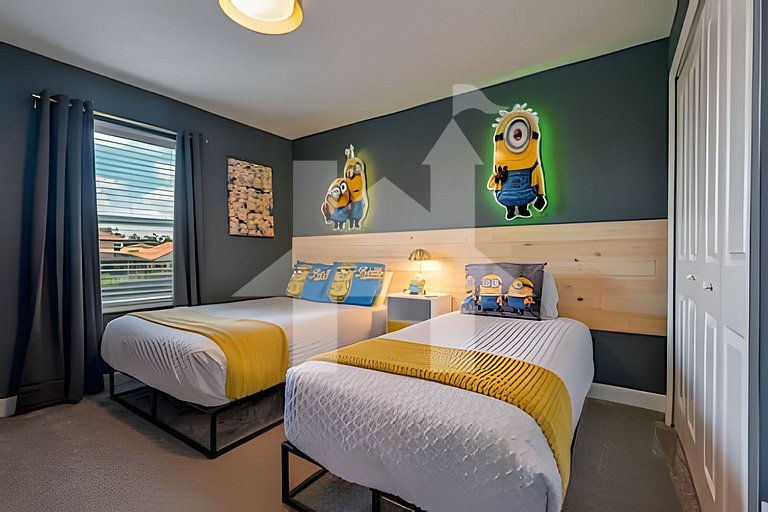 Casa 4Q Storey Lake c/ Piscina e Quartos Disney