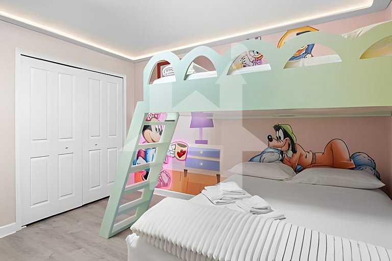 4BR w/ Mickey & Mario Rooms + Heated Pool