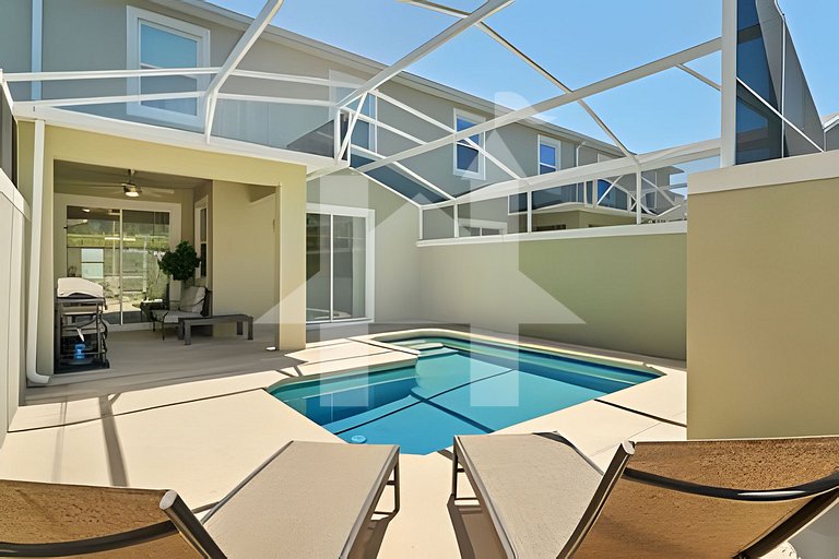 Casa 4Q ChampionsGate c/ Piscina Perto da Disney