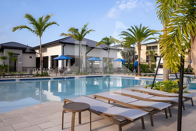 Casa 4Q ChampionsGate c/ Piscina Perto da Disney