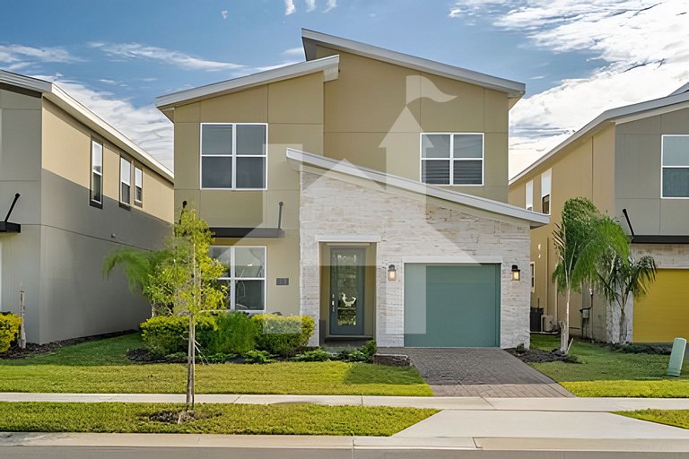 Casa 5Q c/ Piscina e Game Room – Perto da Disney