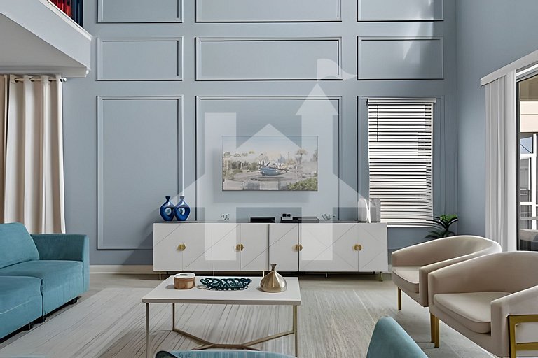 Casa 5Q c/ Piscina e Game Room – Perto da Disney