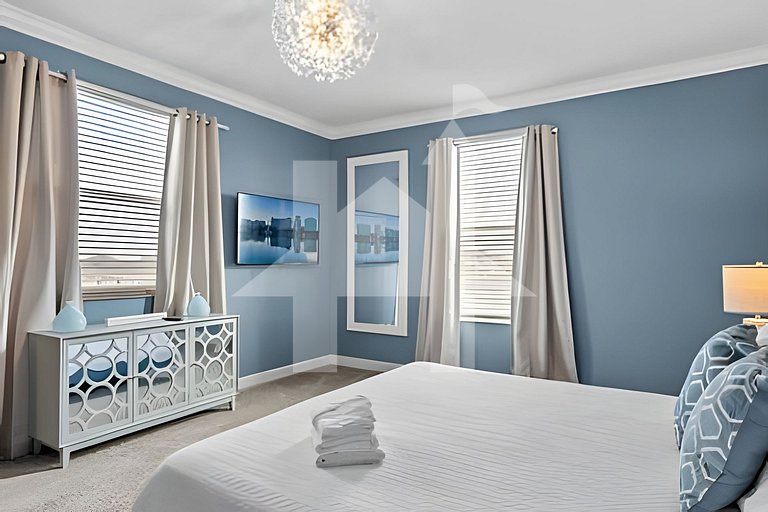 Casa 5Q c/ Piscina e Game Room – Perto da Disney