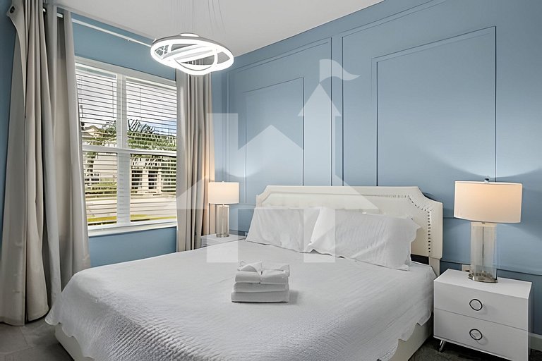 Casa 5Q c/ Piscina e Game Room – Perto da Disney