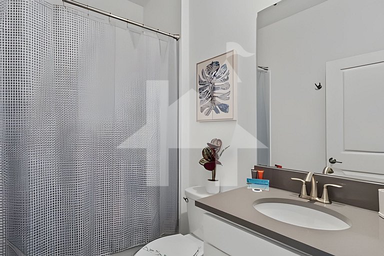 Casa 5Q c/ Piscina e Game Room – Perto da Disney