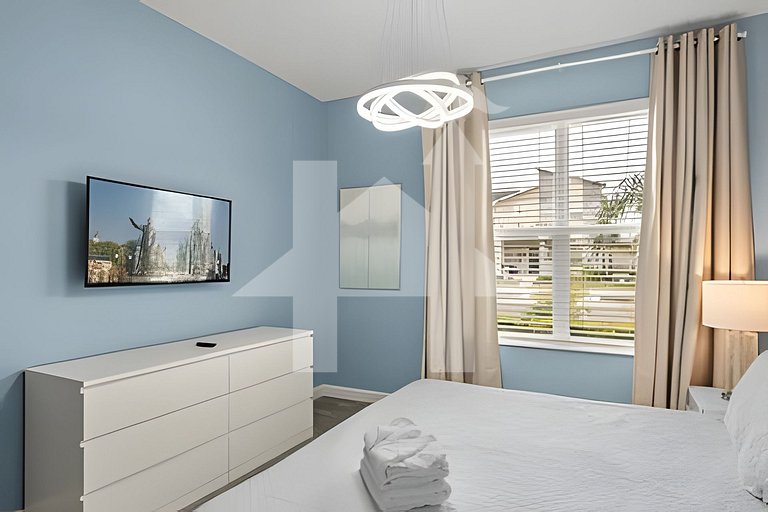 Casa 5Q c/ Piscina e Game Room – Perto da Disney