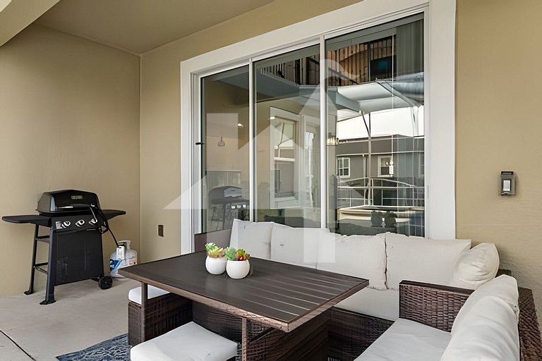 Casa 5Q c/ Piscina e Game Room – Perto da Disney