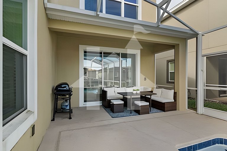 Casa 5Q c/ Piscina e Game Room – Perto da Disney