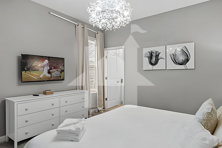 Casa 5Q c/ Piscina e Game Room – Perto da Disney