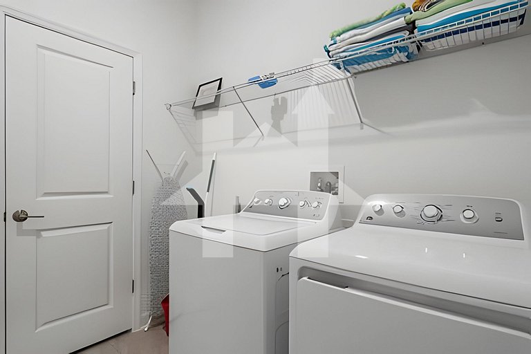 Casa 5Q c/ Piscina e Game Room – Perto da Disney