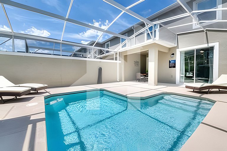 Casa 4Q Champions Gate c/ Piscina e Temas