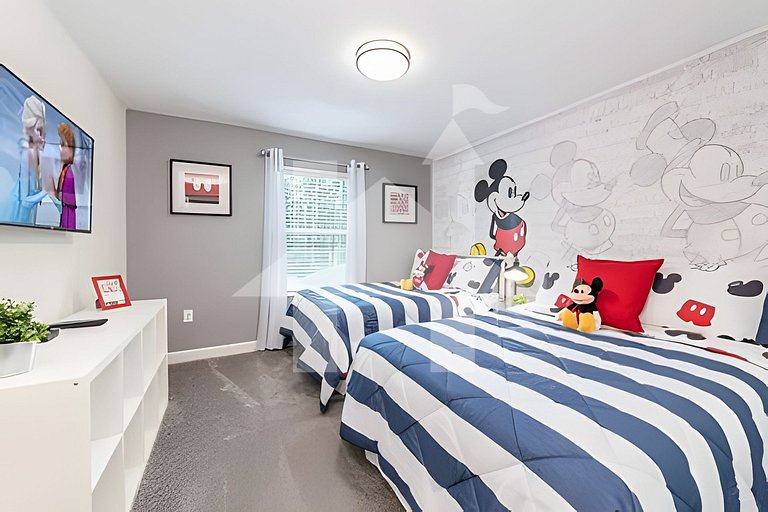 Casa 4Q Champions Gate c/ Piscina e Temas