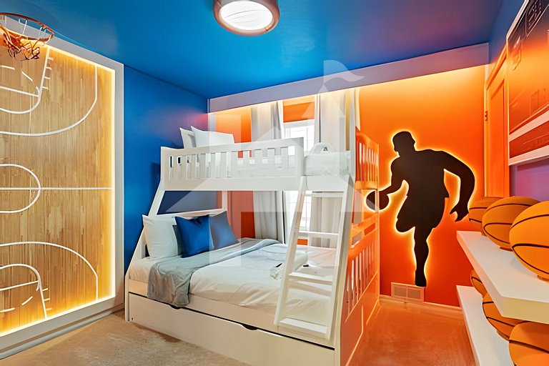 Casa de Férias Perto da Disney - 5 Quartos