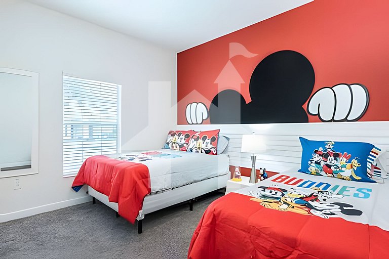 Casa de Férias Perto da Disney - 5 Quartos